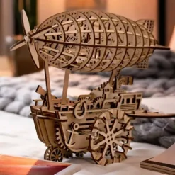 Air Vehicle Wooden Model