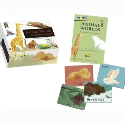Animal Worlds Memory Game
