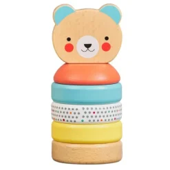 Baby Bear Wooden Stacker