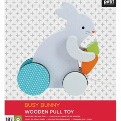 Busy Bunny Wooden Pullalong Toy