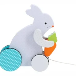 Busy Bunny Wooden Pullalong Toy