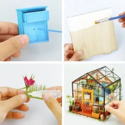 Cathy's Flowerhouse - Miniature Greenhouse