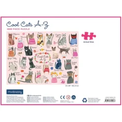 Cool Cats 1000 Piece Jigsaw