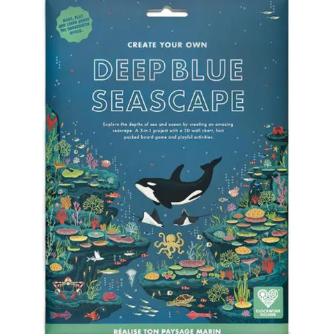 Deep Blue Seascape