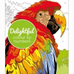Delightful Colour By Numbers Book
