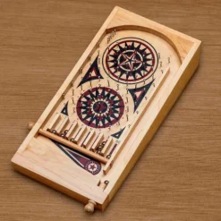 Deluxe Wooden Pinball Game