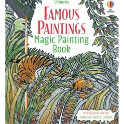 Famous Paintings Magic Painting Book