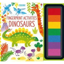 Fingerprint Activities Dinosaurs Book