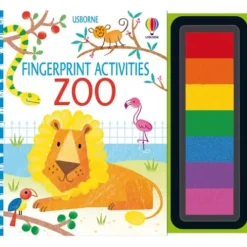 Fingerprint Zoo Book