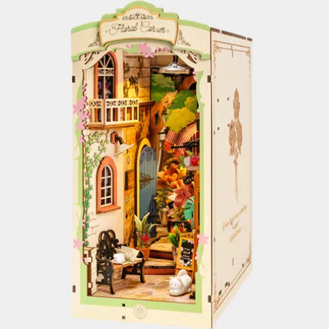 Floral Corner Book Nook