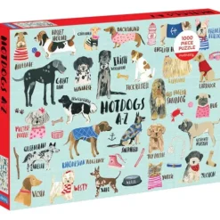 Hot Dogs 1000 Piece Jigsaw
