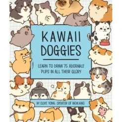 Kawaii Doggie Drawing Book