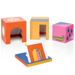 Peek A Zoo Cubes