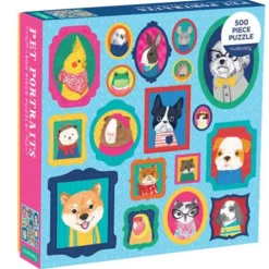 Pet Portraits 500 Piece Jigsaw