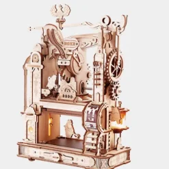 Printing Press Wooden Model