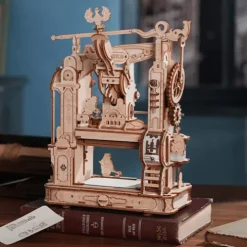 Printing Press Wooden Model