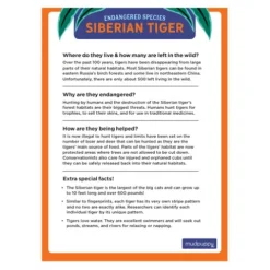 Siberian Tiger Jigsaw