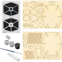 Star Wars Tie Fighter Wooden Model