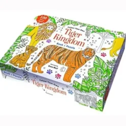Tiger Kingdom Colour In Jigsaw