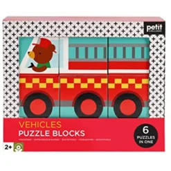 Vehicle Puzzle Blocks