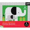 Wild Animal Puzzle Blocks