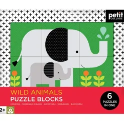 Wild Animal Puzzle Blocks