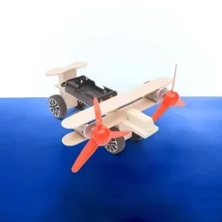 Wooden Biplane Model Kit