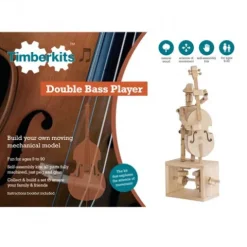 Wooden Double Bass Model