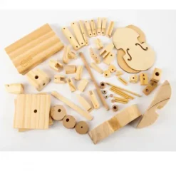 Wooden Double Bass Model