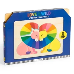 Wooden Lion Tray Puzzle