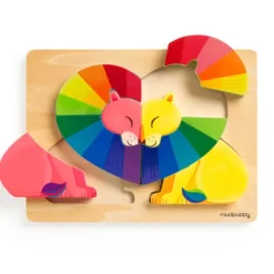 Wooden Lion Tray Puzzle